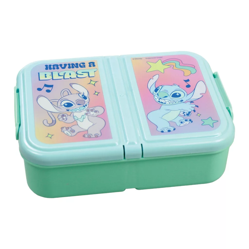 Set cutie de sandwich + sticlă de aluminiu copii Stitch Blast [2]