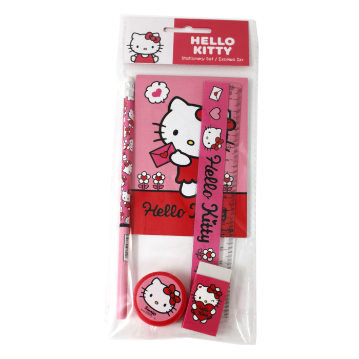 Set de instrumente pentru scris Hello Kitty, 5 piese [2]