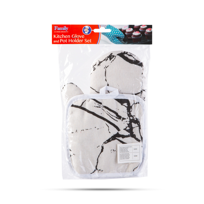 Set mănuși de bucătărie și suport pentru oale - 25 cm [2]