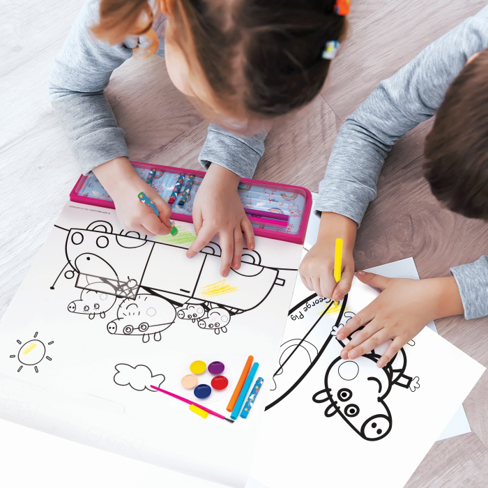 SET PENTRU DESEN GIGA BLOCK 5 IN 1 PEPPA PIG [3]