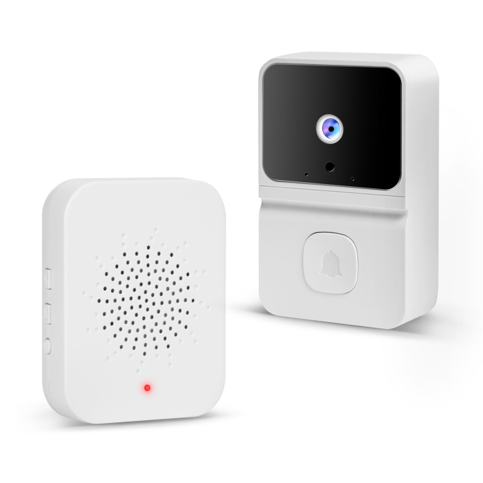 Set sonerie video Smart - Wi-Fi, baterie - HD - alb [1]