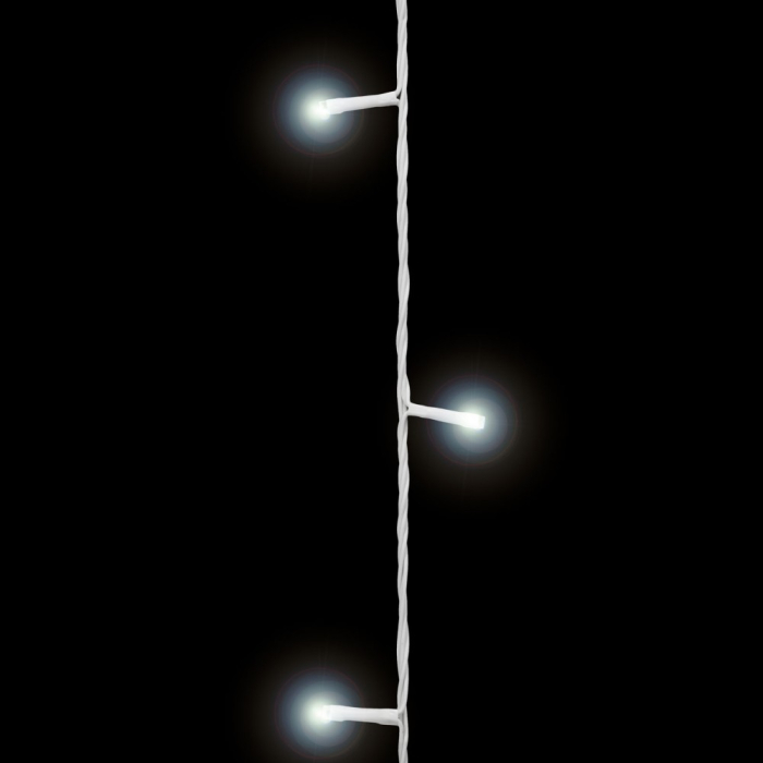 Șir de lumini alb-rece pentru Crăciun - 50 LED-uri - 5 m - 8 programe [5]