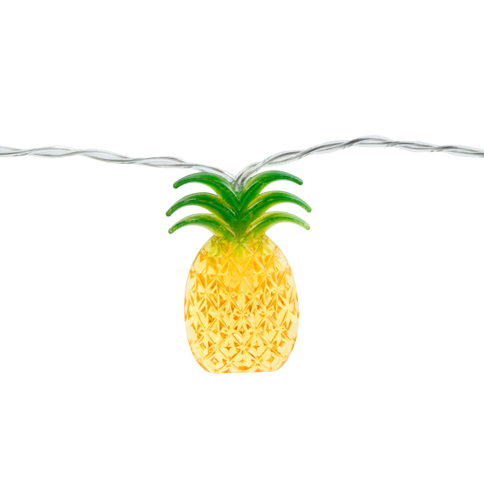 Sir de lumini LED - ananas - 1,65 m - 10 LED-uri - alb cald - 2 x AA [2]