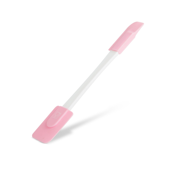 Spatulă din silicon - roz, 24,5 x 4,5 cm [1]