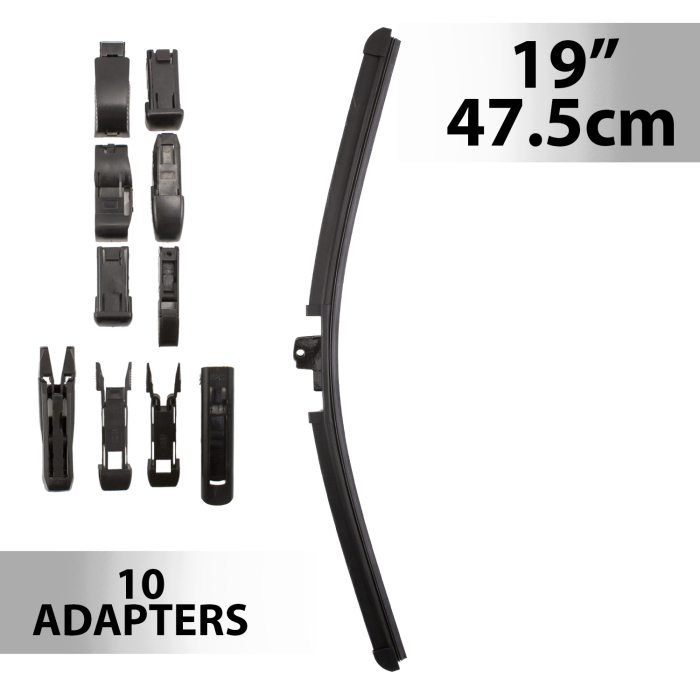 Ștergător profesional 19"/47.5cm - multiadaptor - CARGUARD [1]