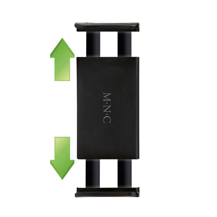Suport universal tabletă pentru tetieră - 18 x 7 x 12 cm - negru [4]