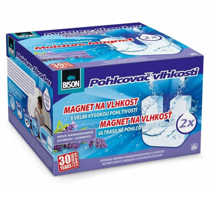 Tabletă magnetică reumplere pentru dezumidificator AirMax, lavandă - 2 x 450 g [1]
