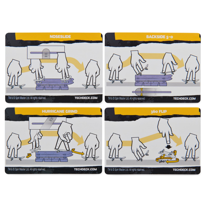 TECH DECK PACHET CU OBSTACOL FINGERBOARD LUCAS [5]