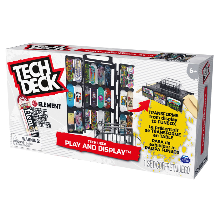 TECH DECK PACHET VITRINA SI PODIUM [8]