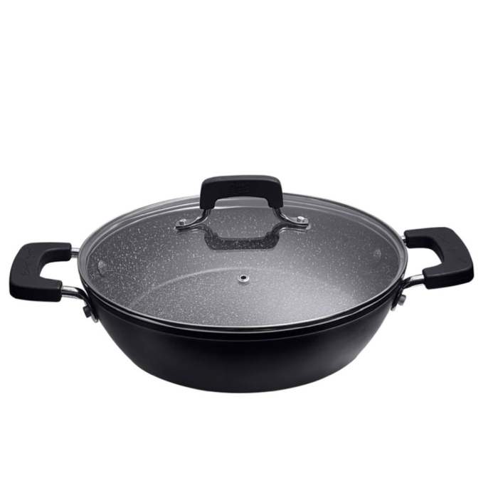 Tigaie din aluminiu cu capac  Baker's Secret - 28 cm [2]