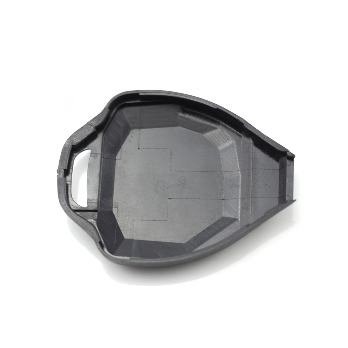 Toyota carcasa cheie 2+1 butoane cu buton rosu panica (fara logo) [4]