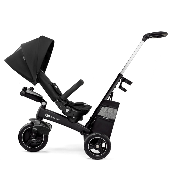 TRICICLETA KINDERKRAFT EASYTWIST, BLACK [7]