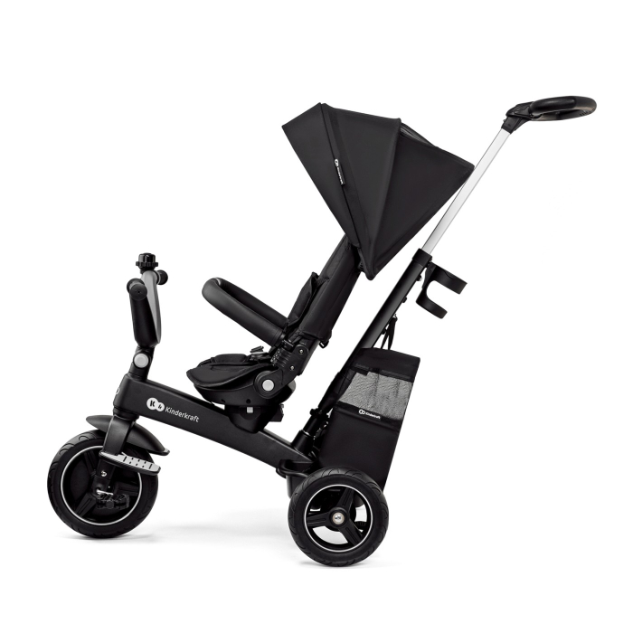 TRICICLETA KINDERKRAFT EASYTWIST, BLACK [9]