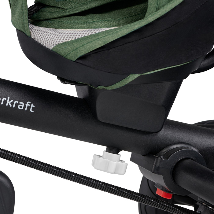 TRICICLETA KINDERKRAFT SPINSTEP, GREEN [10]