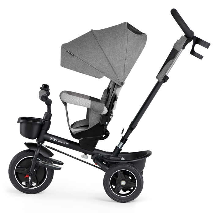 TRICICLETA KINDERKRAFT SPINSTEP, GREY [7]