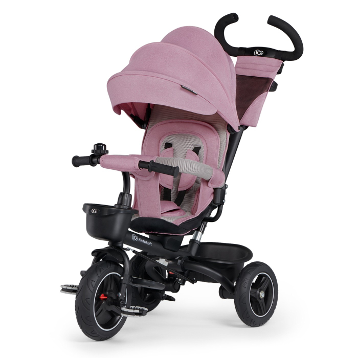 TRICICLETA KINDERKRAFT SPINSTEP, PINK [1]