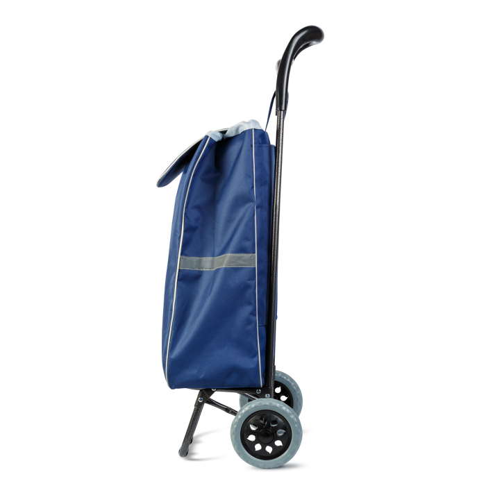 Troler de cumpărături cu roți – 100 x 36 x 25 cm, 30 kg, poliester, 5 culori [2]