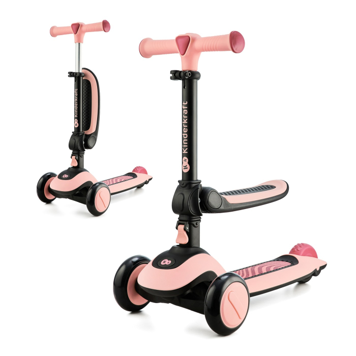 TROTINETA KINDERKRAFT HALLEY, ROSA PINK [1]