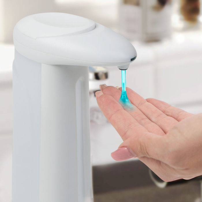 Vog und Arths - Dozator automat de săpun lichid - 360 ml - stand alone, cu baterie - alb [2]