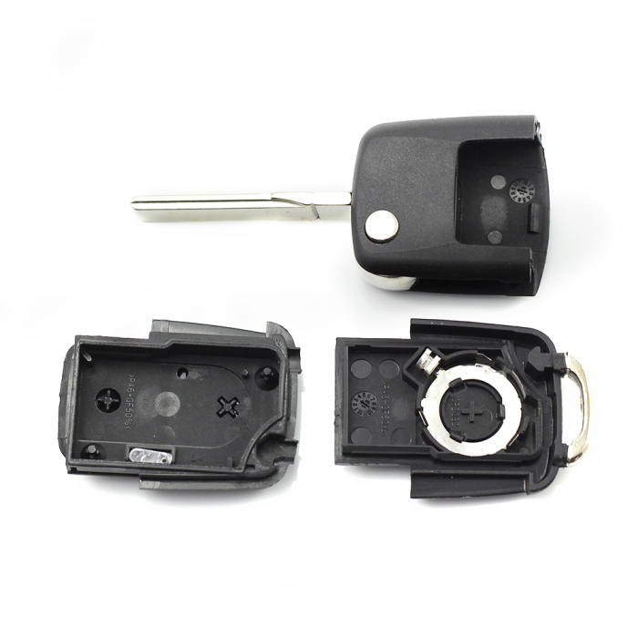 Volkswagen -  Carcasă cheie tip briceag, cu 2 butoane - CARGUARD [4]