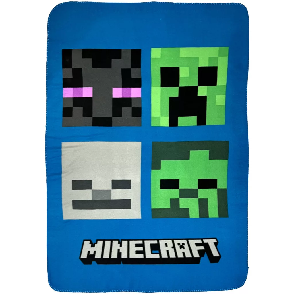 Pături - Pătură din polar Minecraft Bad Mobs