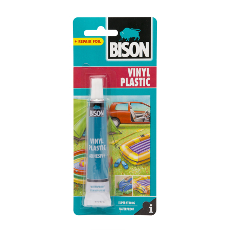 Mașina din garaj - Adeziv plastic BISON + folie reparatoare