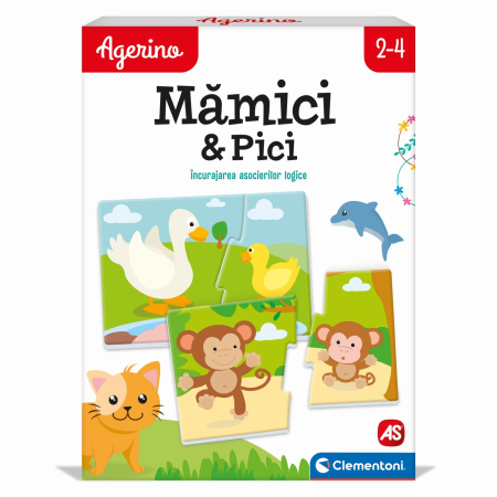 Jocuri și cărți de joc - AGERINO JOC EDUCATIV MAMICI SI PICI 