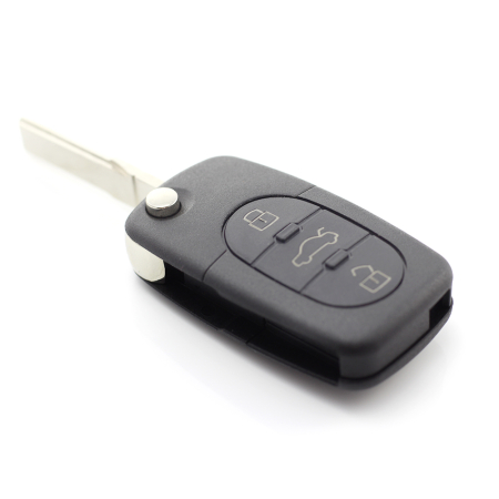 Audi - Carcasă cheie tip briceag, cu 3 butoane - baterie 2032 - CARGUARD [8]