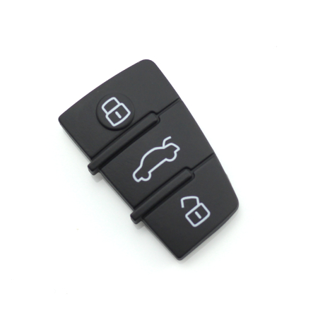 Carcase de chei - Audi - tastatură pentru cheie tip briceag, cu 3 butoane - model nou - CARGUARD
