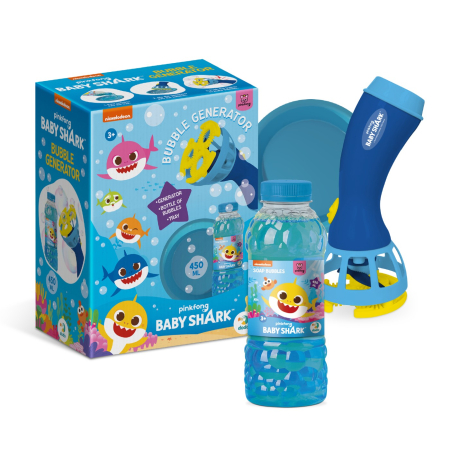 BABY SHARK SET DE BALOANE DE SAPUN CU GENERATOR 450ML [3]
