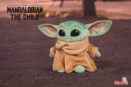 BABY YODA DIN PLUS MANDALORIAN THE CHILD 25CM [3]