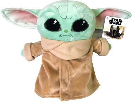 Universul Copiilor - BABY YODA DIN PLUS MANDALORIAN THE CHILD 25CM