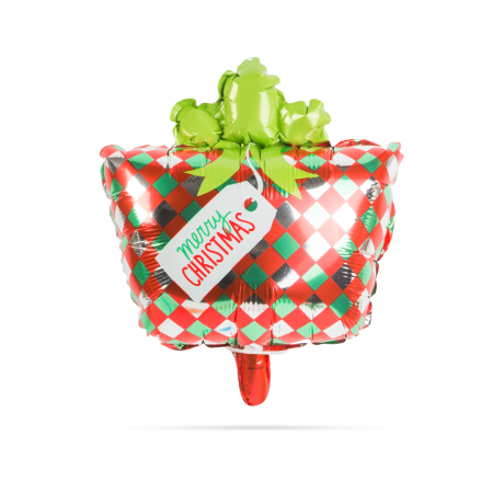 Articole pentru casă - Baloane de Crăciun - cadou - aluminiu - 30 x 18 cm