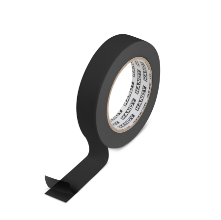 Bricolaj - Bandă de instalare - spumă dublă față-verso - exterior - negru - 5 m x 19 mm