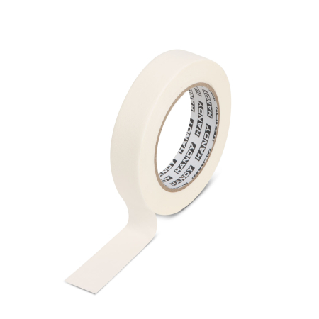 Accesorii de vopsit - Banda de mascare - cu adeziv pe baza de apa - 50 m x 24 mm - alb