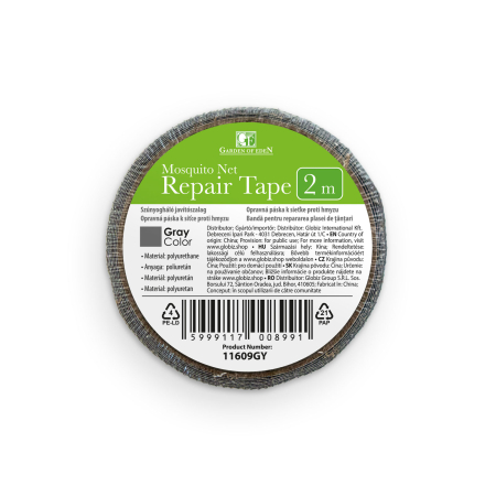 Bandă de reparare plasă de țânțari - 2 m x 5 cm - gri [3]