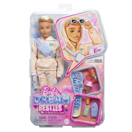 Universul Copiilor - BARBIE DREAM BESTIES PAPUSA KEN CU ACCESORII