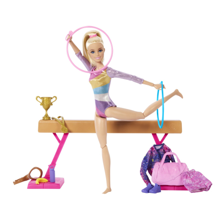 BARBIE PAPUSA BARBIE YOU CAN BE GIMNASTA BLONDA [7]