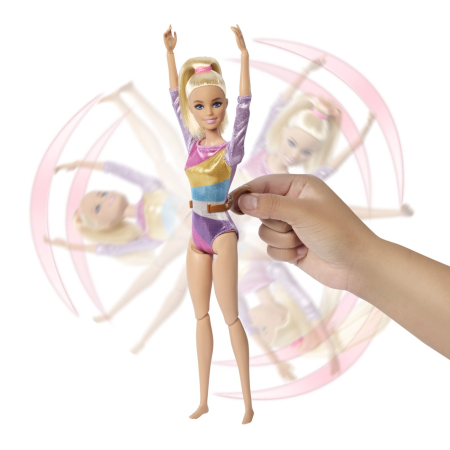 BARBIE PAPUSA BARBIE YOU CAN BE GIMNASTA BLONDA [5]