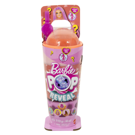 Barbie - BARBIE POP REVEAL BUBBLE TEA PAPUSA BARBIE MANGO MOCHI