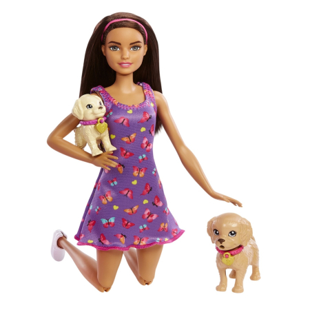BARBIE SET PAPUSA BARBIE PUP ADOPTION [2]