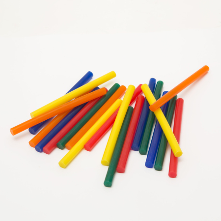Pistoale de lipit și accesorii - Baton termoadeziv - 7 mm - colorat