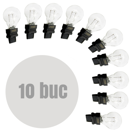 Mașina din garaj - Bec auto 3156 12V 21W  - set de 10 - CARGUARD