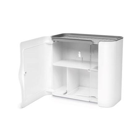 Bewello - Suport pentru hârtie igienică - alb - 248 x 130 x 230 mm [2]