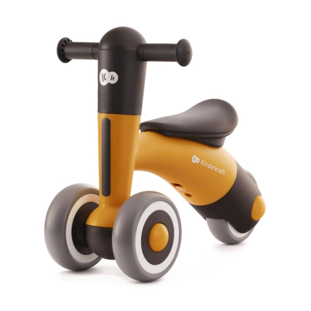 Biciclete și trotinete - BICICLETA DE ECHILIBRU KINDERKRAFT MINIBI, HONEY YELLOW