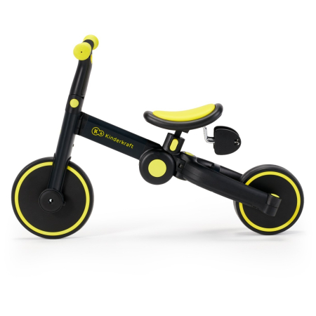BICICLETA DE ECHILIBRU / TRICICLETA KINDERKRAFT 4TRIKE, BLACK VOLT [10]