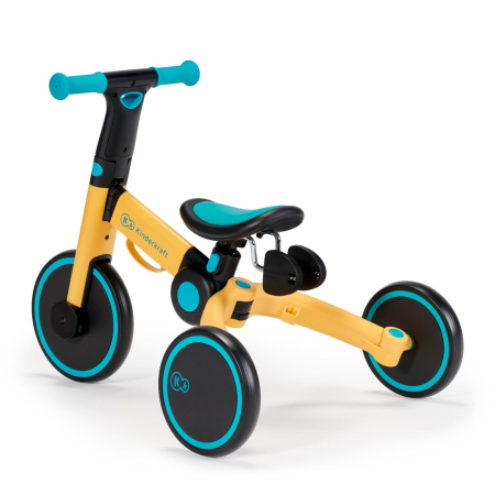BICICLETA DE ECHILIBRU / TRICICLETA KINDERKRAFT 4TRIKE, PRIMROSE YELLOW [6]