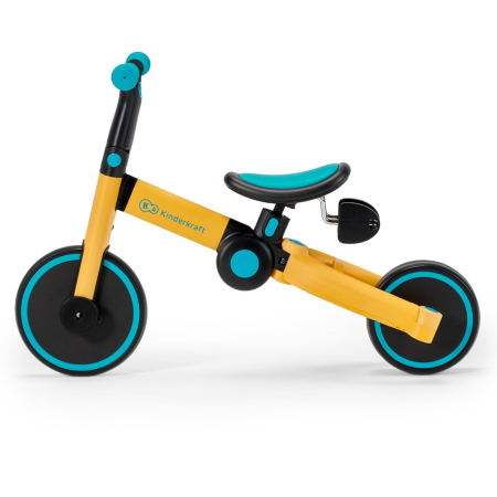 BICICLETA DE ECHILIBRU / TRICICLETA KINDERKRAFT 4TRIKE, PRIMROSE YELLOW [8]