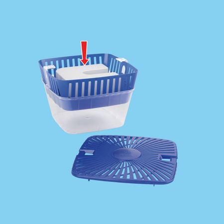 Bison - Aparat de dezumidificare AirMax - 450 g de tablete de absorbţie tip magnet model potcoavă [2]