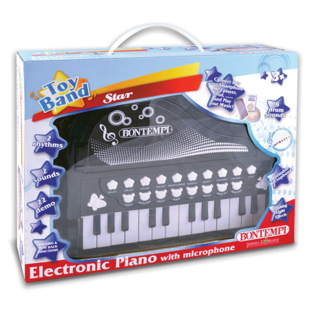 Jucării muzicale - BONTEMPI PIAN ELECTRONIC CU 24 DE CLAPE